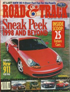 ROAD & TRACK 1997 MAY - 540i, M3, XK-E 3.8, MINIs